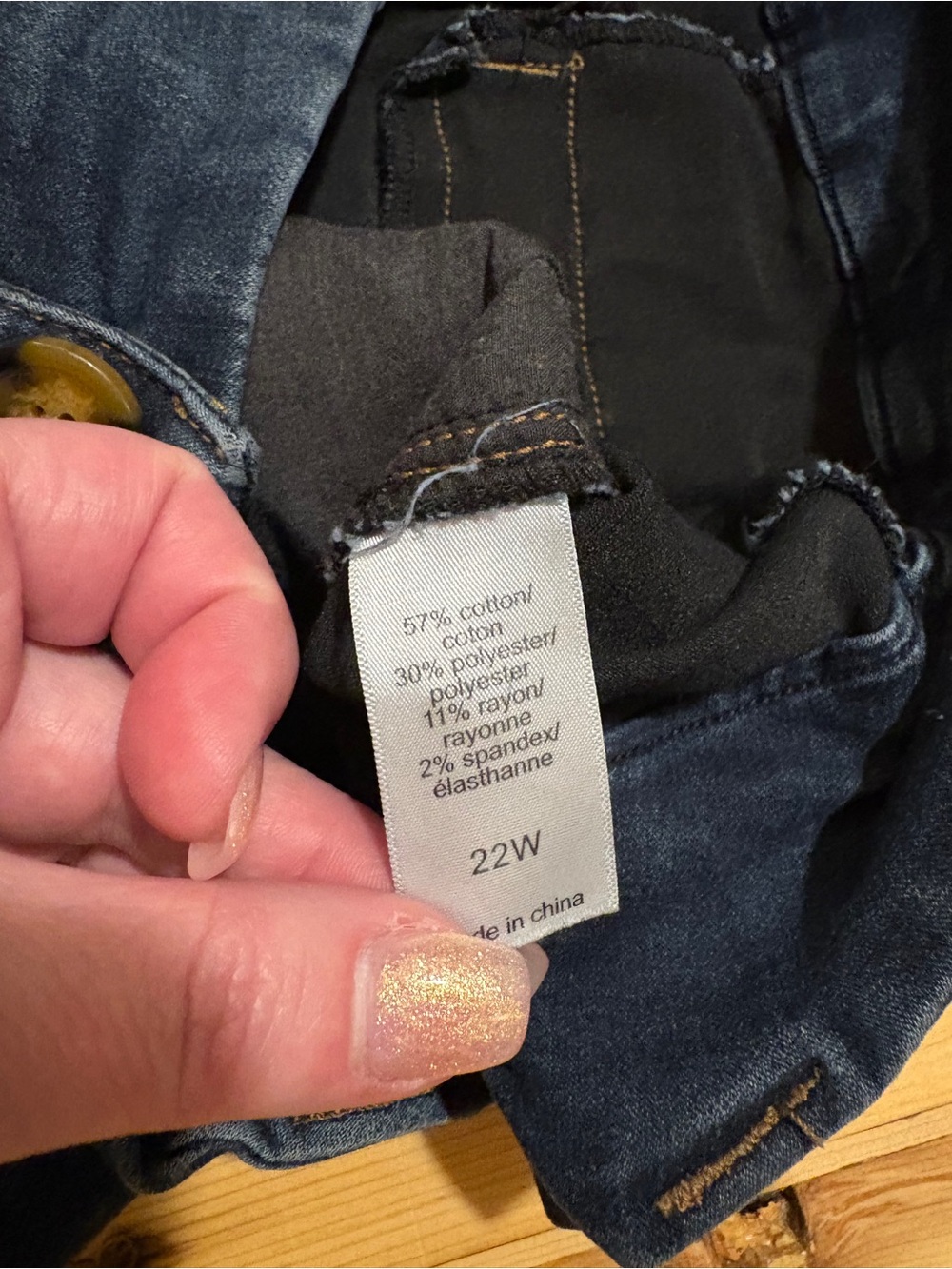 Maurices Wide Leg Cuffed Cropped Denim - Picture 5 of 8